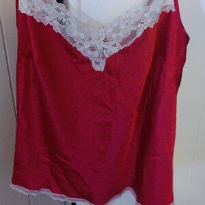 Victoria's Secret Satin Y2K Style Lingerie Adjustable Strap Tank Top